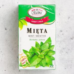 Malwa Mięta – 100% Mint Herbal Tea (20 Tea Bags)
