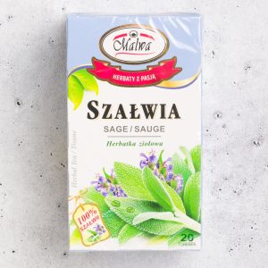 Malwa Szałwia – Sage Herbal Tea (20 Tea Bags)